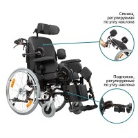Кресло-коляска для инвалидов Comfort 600