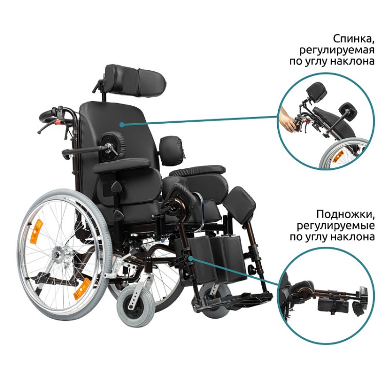 Кресло-коляска для инвалидов Comfort 600